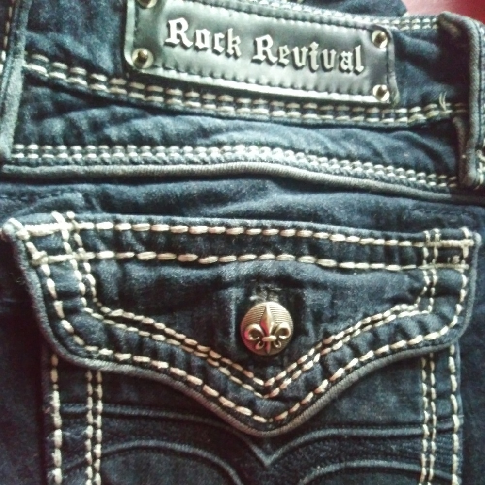 Size 31 long Rock Revival Jeans